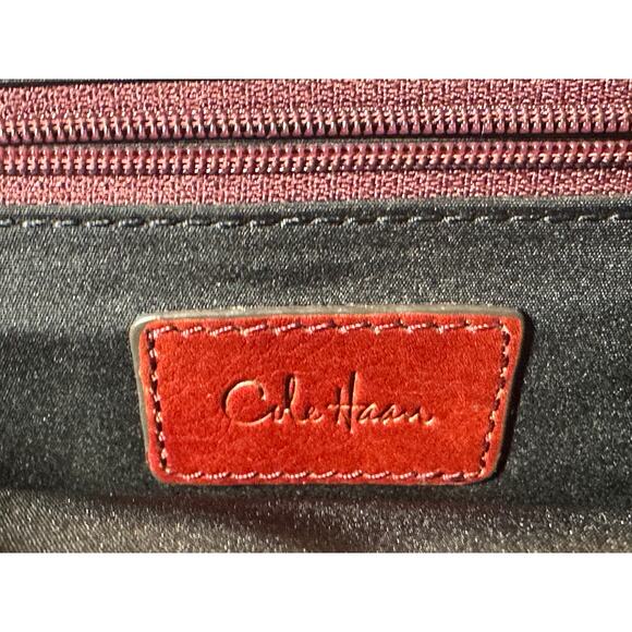 Cole Haan Cognac leather vintage purse clutch - Picture 4 of 11